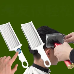 Barber Flat Topper Fading Comb Guide Professional Hair Styling Comb Heat-resistant Hair Cutting Clippers Salon Hairdresser Tools