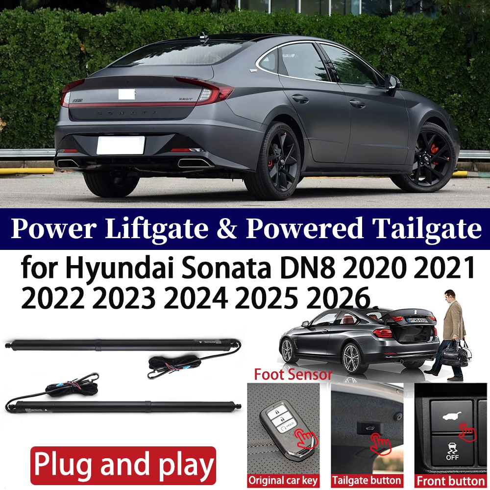 

ZhuCamX for Hyundai Sonata DN8 2020-2026 Car Auto Power Electric Tailgate Liftgate Lift Trunk Closer System Boot Lift Motor Kit