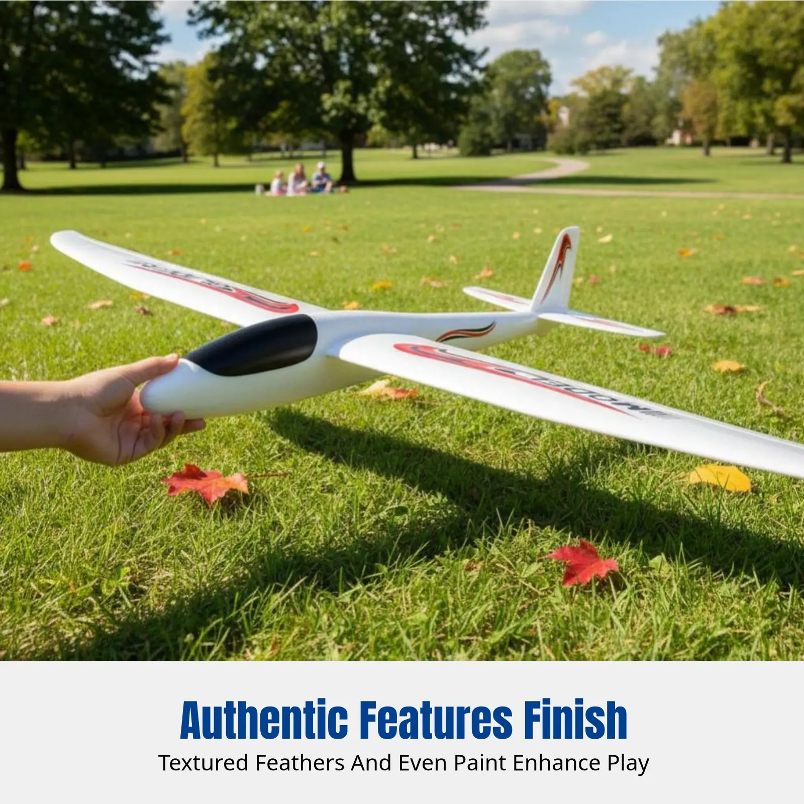 Large Hand Throw Soarer, Fixed Fin Assembly Toy, Boys Outdoor Aeromodelling, Kids Flying Toy