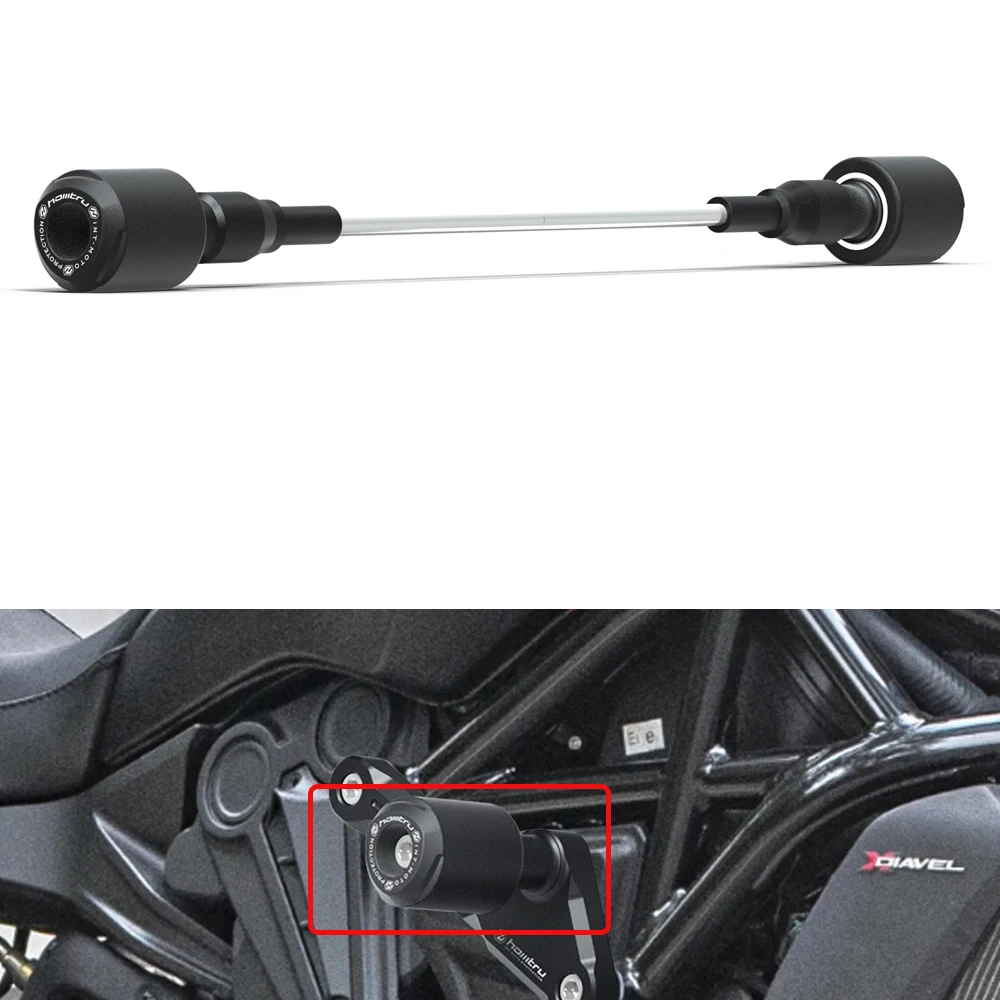 Motorcycle Falling Protector Crash Pad Frame Slider Protector For Ducati Scrambler Icon / Nightshift / Desert Sled Fasthouse