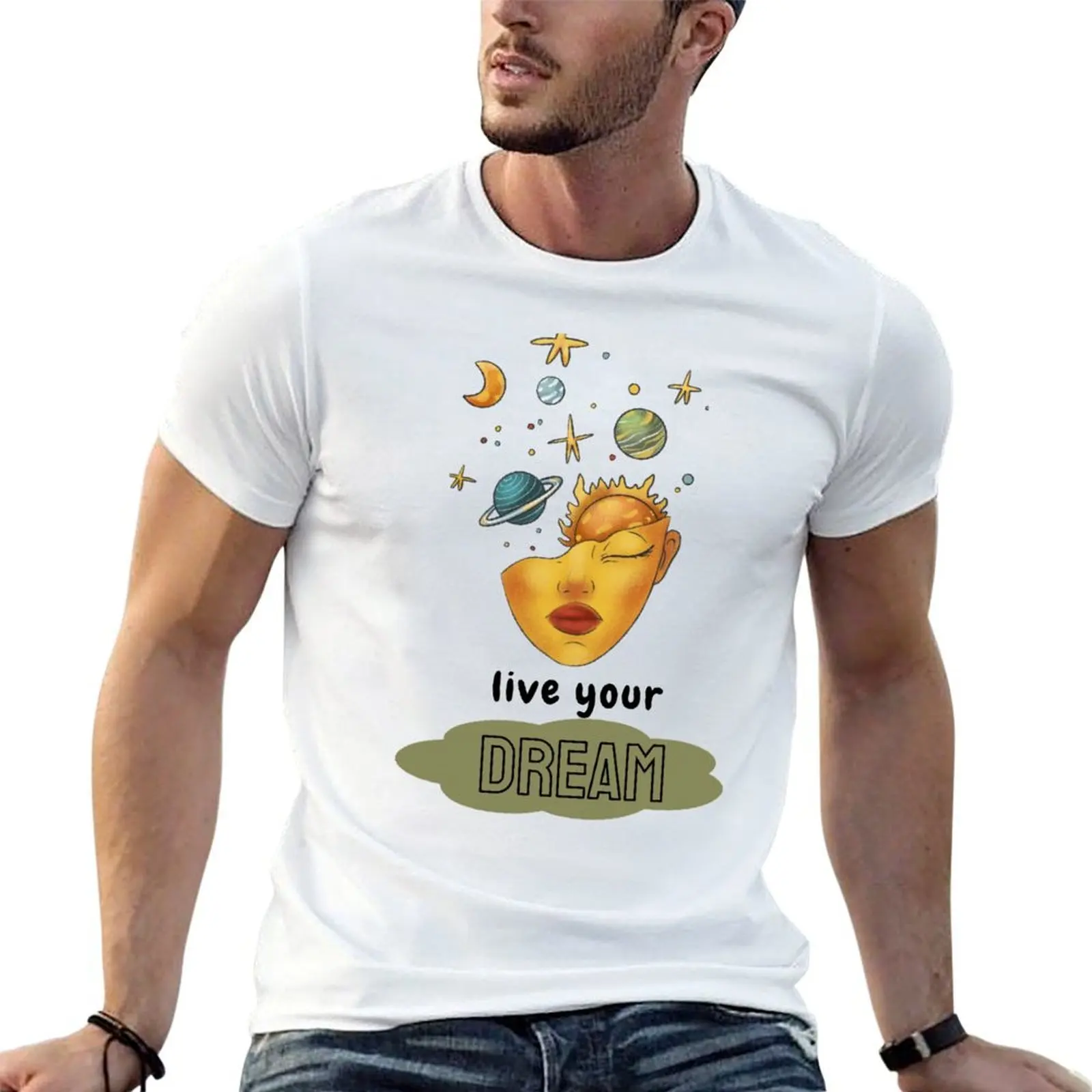 

man graphic shirt dream t shirt shirts vintage personalised t live for T-Shirt graphic t your man