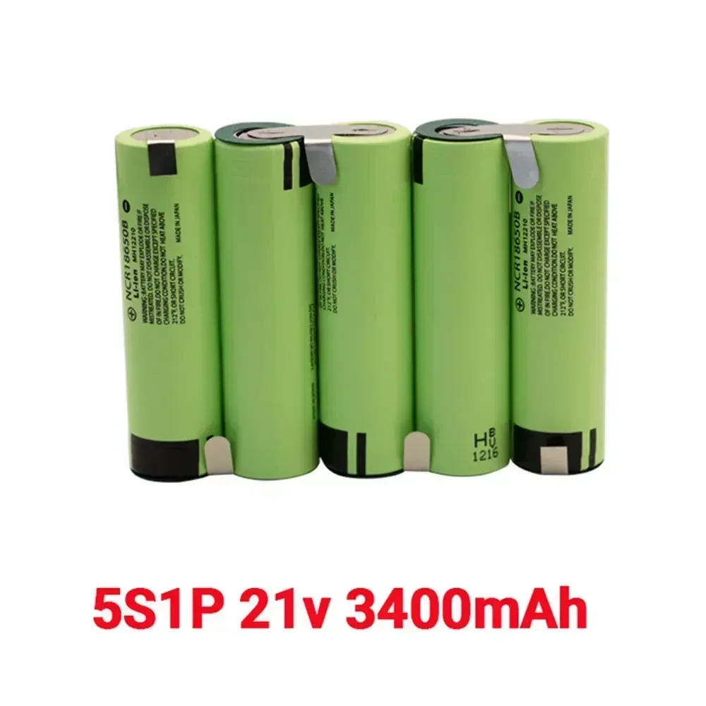 18650 akumulator litowy 12 V 16,8 V 21 V 3400 mAh 6800 mAh śrubokręt prąd rozładowania 20A 18650 akumulator