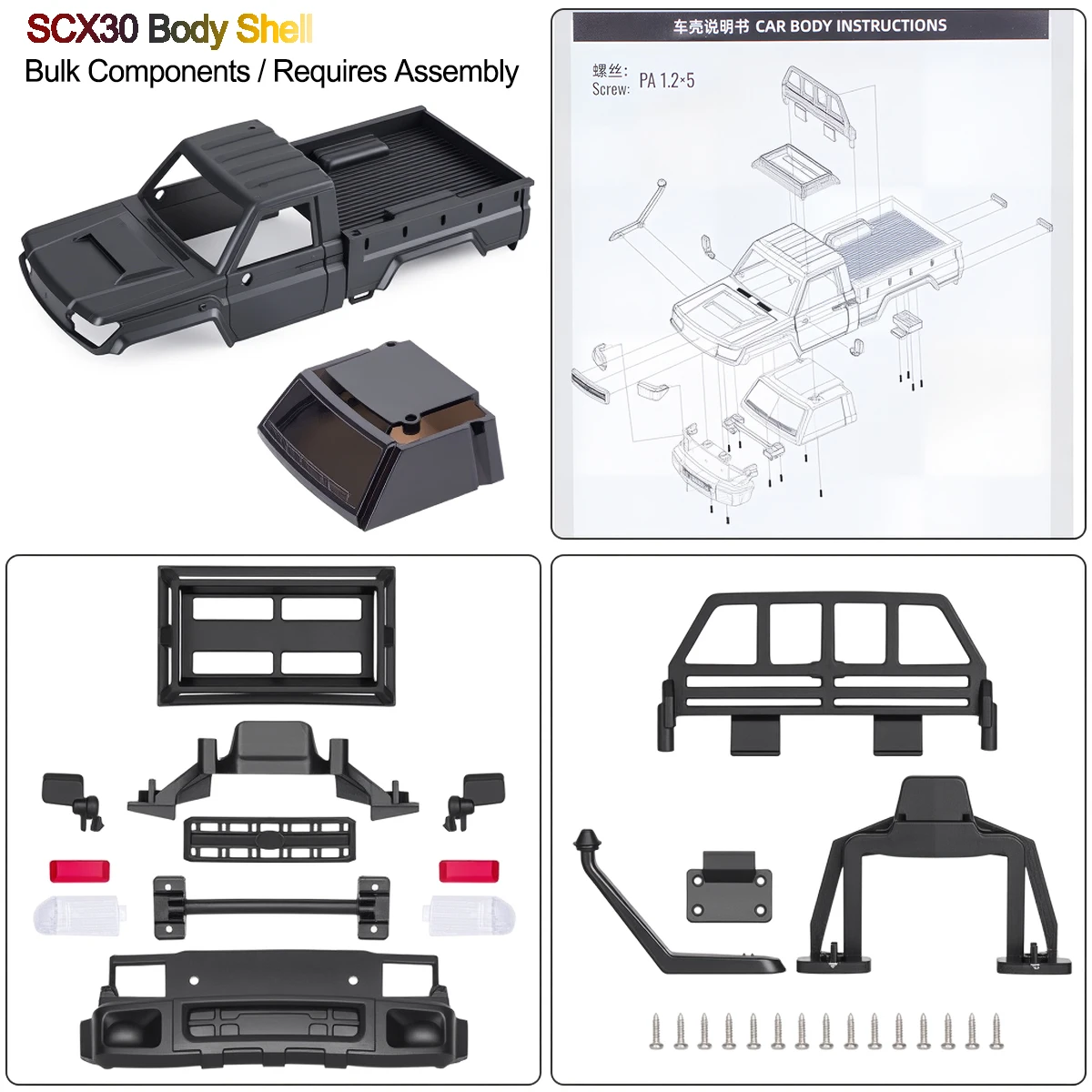 ABS Hard Body LC79 Pickup for  - Rc Hobby Direct review and price