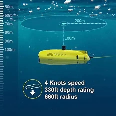 Schroder High Quality ROV Underwater Robot|ROV Underwater Camera| AUV ROV underwater camera drone