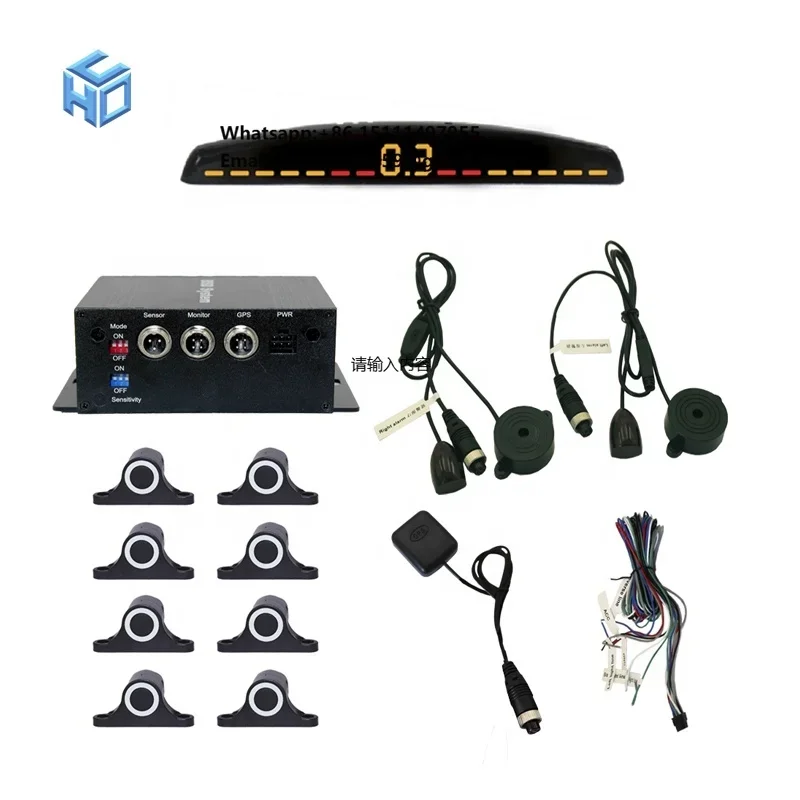 

Car Blind Spot Detection Assist Sensor Bus Ultrasonic radar Detector Truck Rearview Parking System Bsd