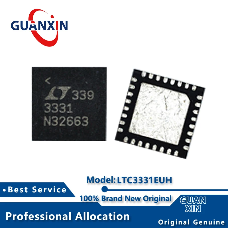 

100% New Electronic LTC3331EUH Marking 3331 QFN-32 LTC3331