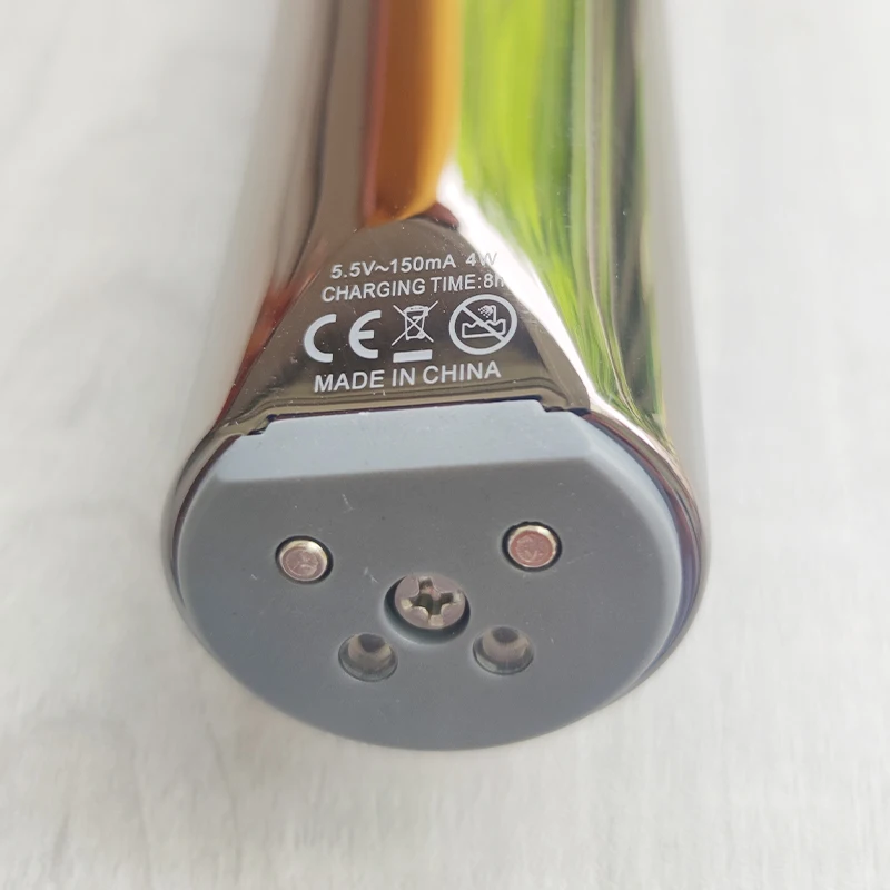 AIKIN dingling RF-609C الذهب اللون الكهربائية الشعر المتقلب المنزل استخدام مقص الشعر قابلة للشحن آلة قطع الشعر للعائلة 220 فولت