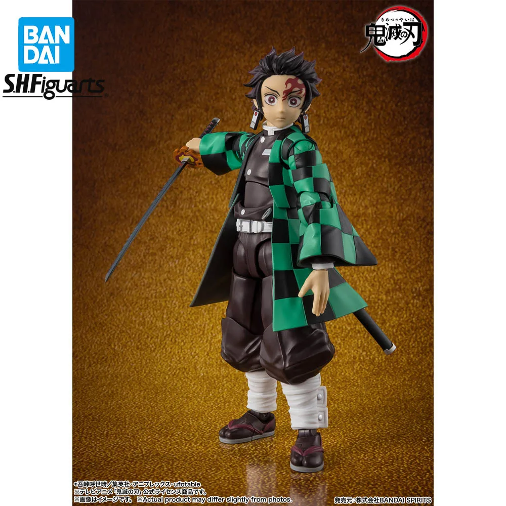

In Stock Genuine BANDAI SHFiguarts Demon Slayer Kimetsu no Yaiba Infinity Castle Tanjiro Kamado Figure Anime Action Model Toy