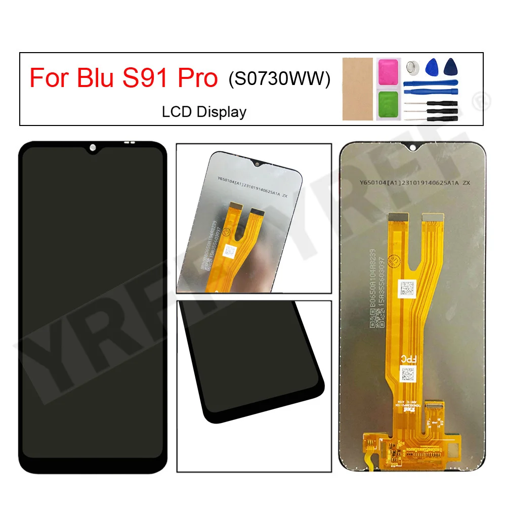 

Touch Screen Digitizer Assembly for BLU S91 Pro S0730WW LCD Display,Phone Screen Replacement Part,Good quality