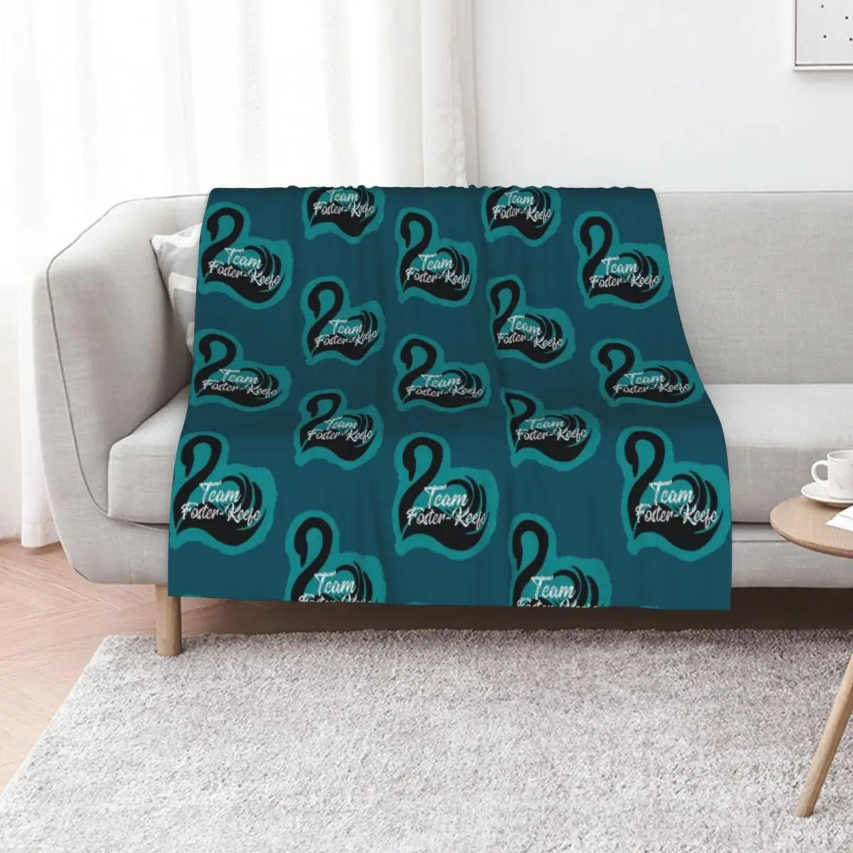Team Foster-Keefe Throw Blanket blankets ands Decorative Sofas Sofa Flannel Fabric wednesday For Sofa Thin Blankets