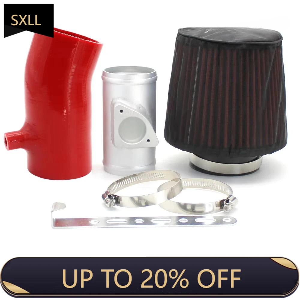 

SXLL R-EP High Flow Cold Air Intake Pipe Turbo Intercooler for 6 CX-4 Atez 2.0L 2.5L with Air Filter Replacement Silicone