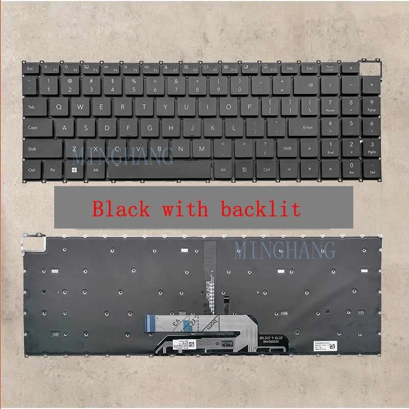 M   For Huawei MagicBook BRI-76 721 BRG761 BRN-F56 G561 H76 G56 US keyboard backlit