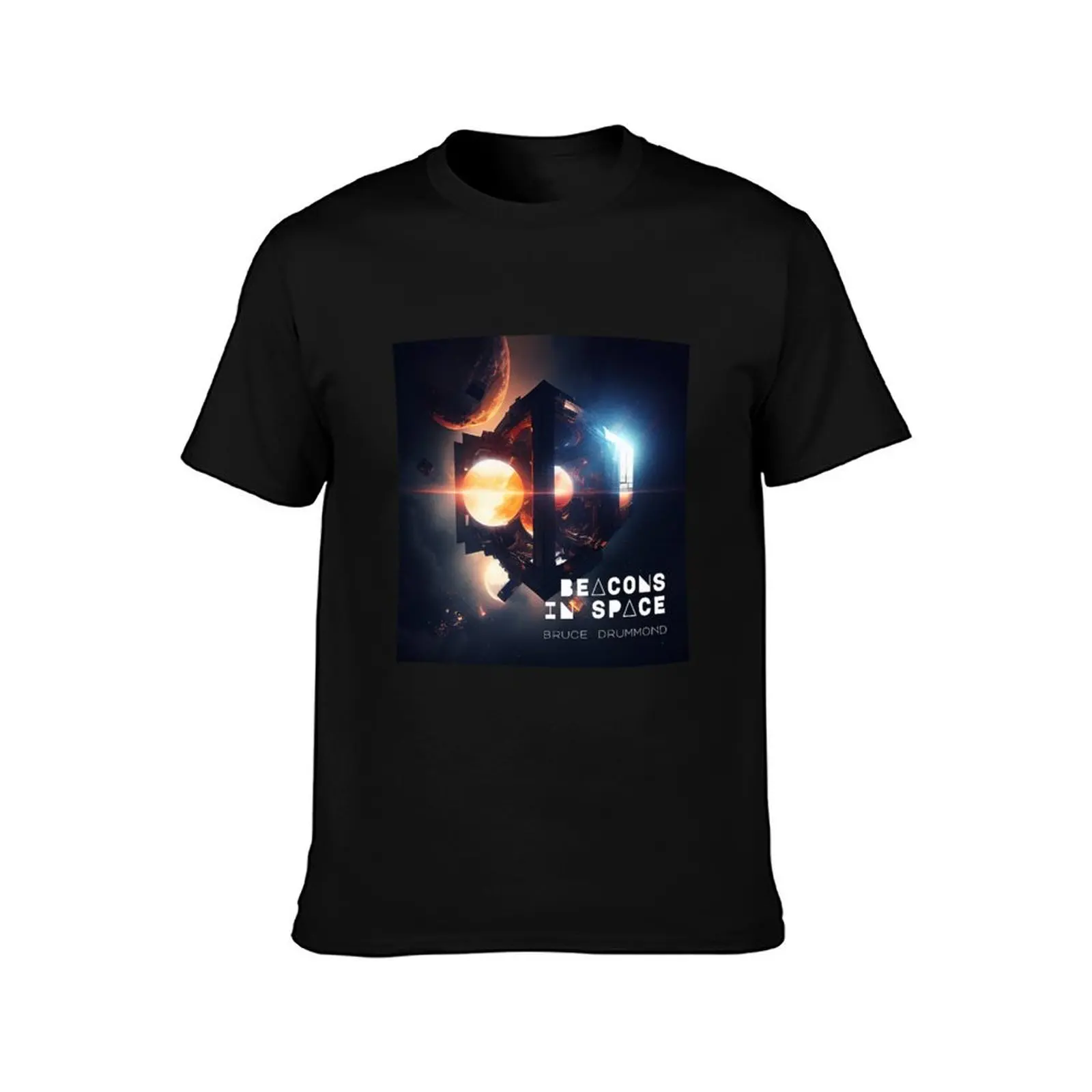 Beacons In Space T-Shirt Casual Trendy Streetwear Tee Shirt