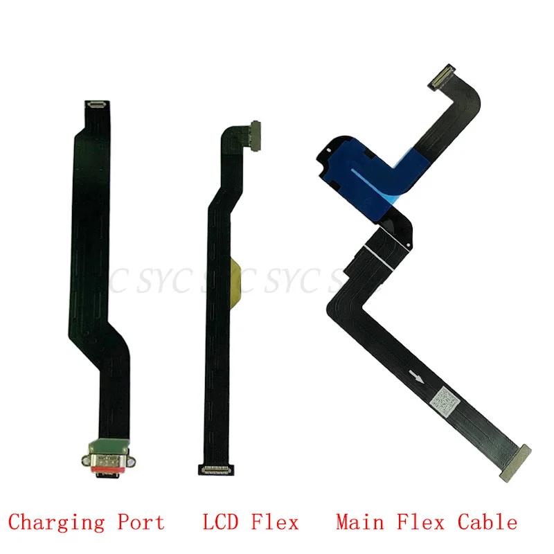 Main Board Connector LCD Flex Cable For Nothing Phone 1 Charging Port Connector Cable Repair Parts
