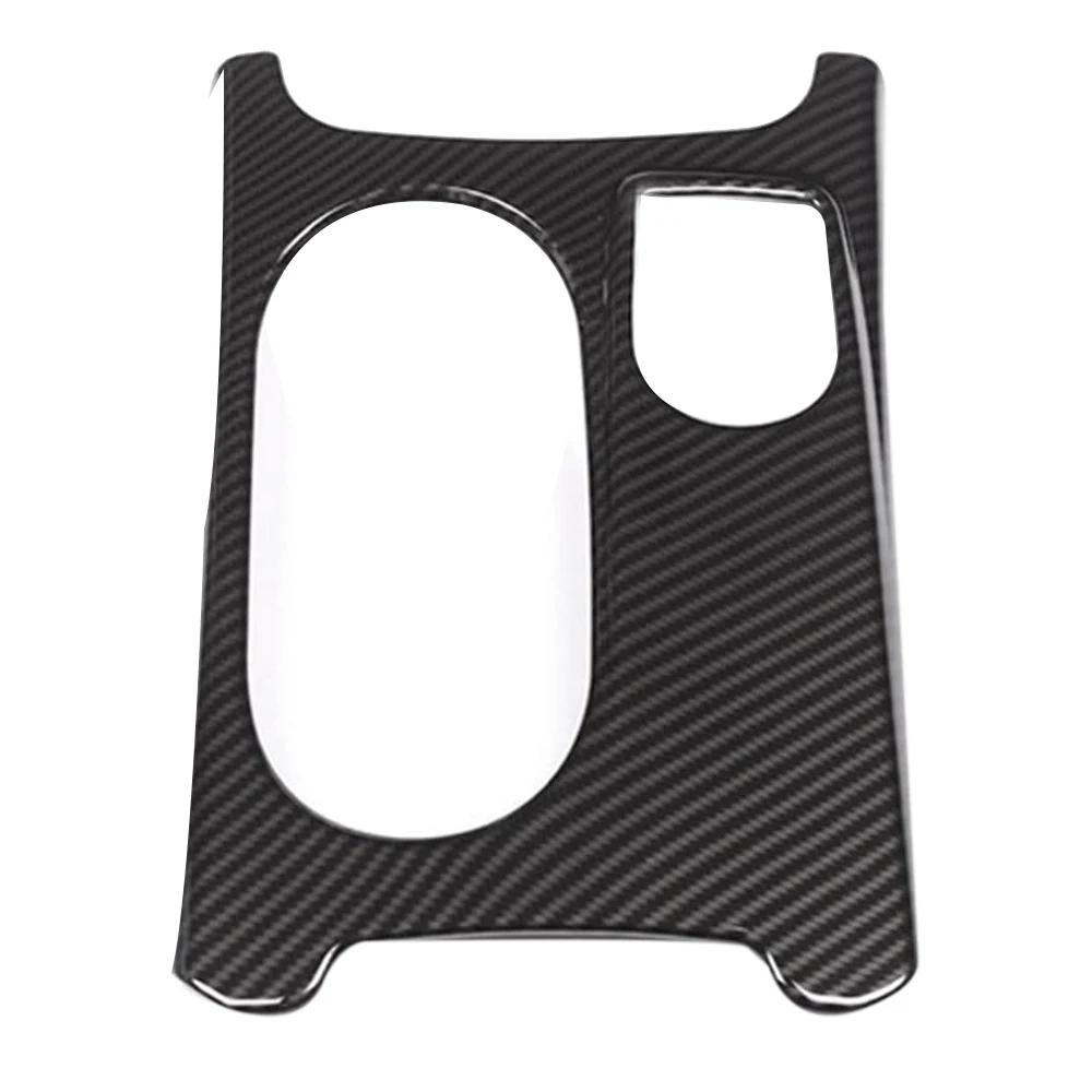 Carbon Fiber Car Center Console Cup Holder Cover Trim for Mercedes Benz A GLA CLA Class W176 X156 C117 RHD