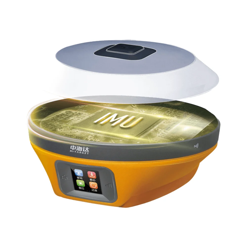 Hi-Target V98 IRTK5 GPS RTK DGPS Receiver With OLED Touch Screen Rover And Base