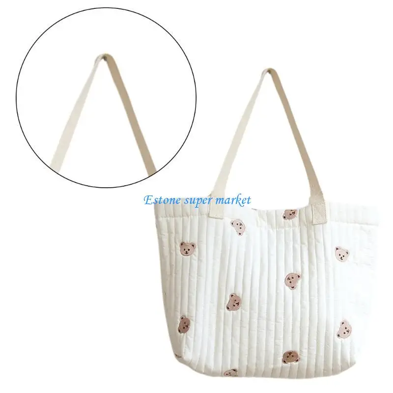 090B حقيبة حفاضات خفيفة الوزن ومتعددة الوظائف ذات سعة كبيرة لعربات الأطفال وحقيبة الحفاضات #4