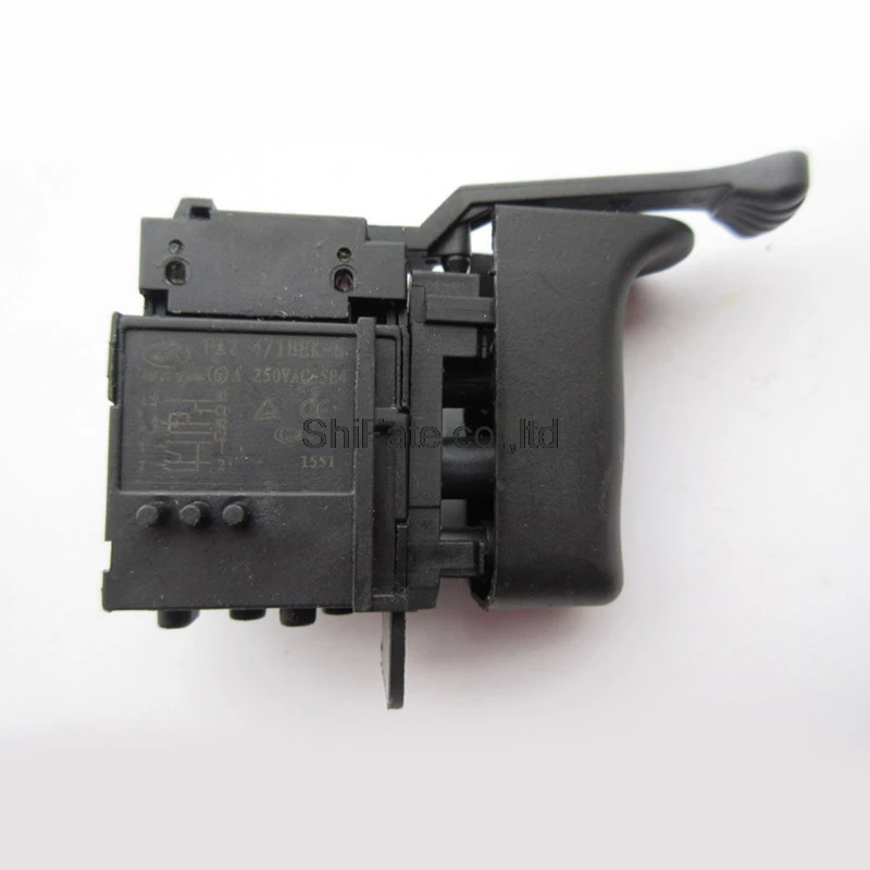 1PCS FA2-6/1BEK 6A 250V-5E4 Electric hammer Drill Speed Control Switch Power Tool Accessories for Makita HR2450/DP4010/DP4011