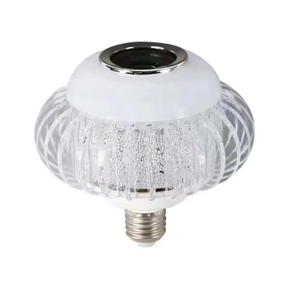 E27 قاعدة الموسيقى ضوء لمبة اللون تغيير سماعة لاسلكية تعمل بالبلوتوث RGB ضوء لمبة التحكم عن بعد RGB الضوء الأبيض لمبات LED الذكية #5