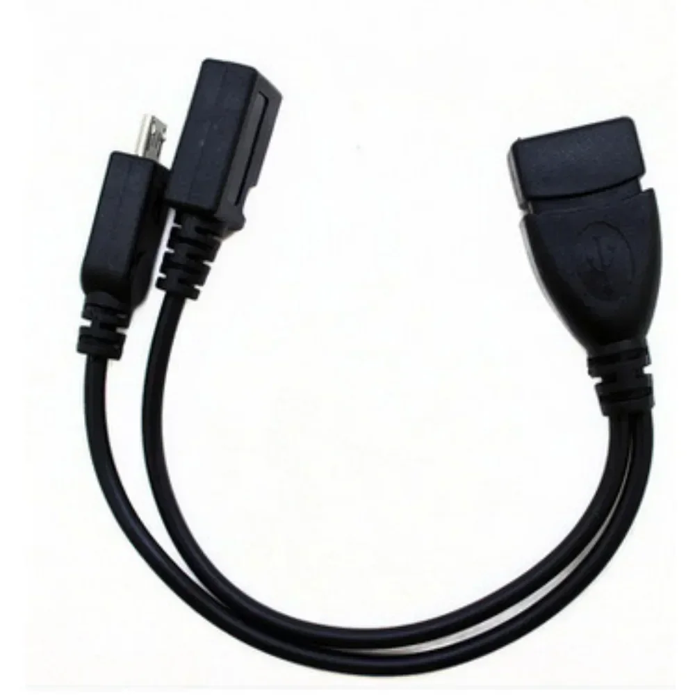 For Fire TV 3 2nd Gen Fire Stick Micro USB Terminal Splitter OTG Cable Converter Extender PC Hardware Adapter Cord