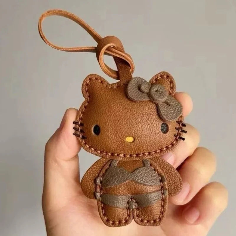 Niedlicher Kätzchen-Plüsch-Schlüsselanhänger, PP-Baumwolle gefüllt, schwarz, hochwertiges Cartoon-Tier-Rucksack-Anhänger, Geldbörsen-Anhänger, dekoratives Geschenk