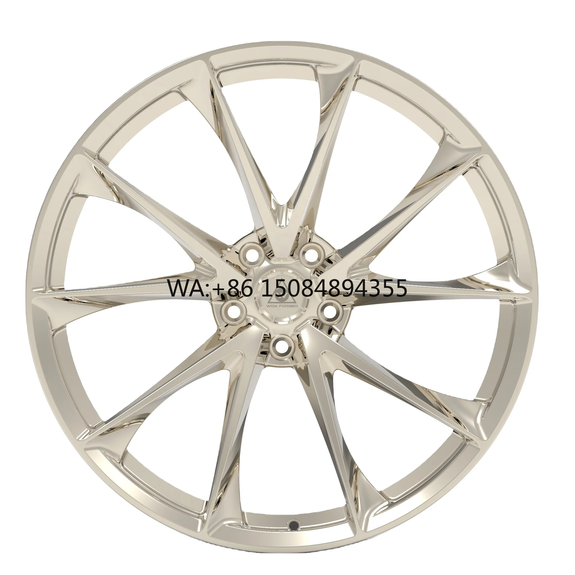 Global Sale Factory Price 17 18 19 20 21 22 Inch Passenger Car Frozen Gold clear Alloy Forged Wheels P204 5x112 5x114.3 5x120