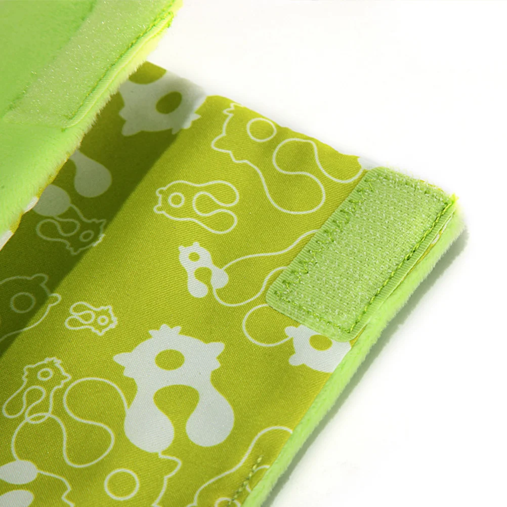 2 stuks veiligheidsschoudervullingen voor kinderwagen cartoon ontwerp zachte ondersteuning pad universele pasgeboren baby reizen