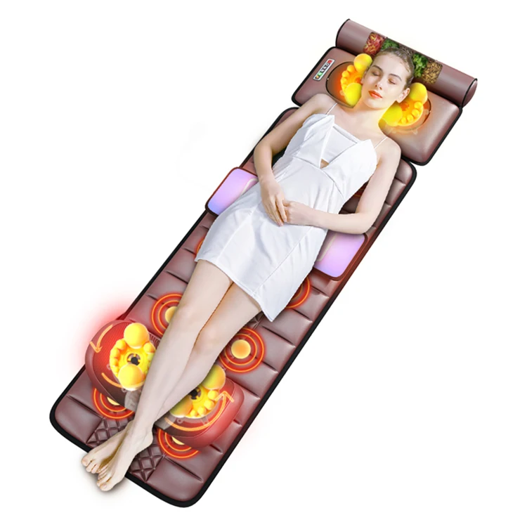 Relieve Fatigue Heating Vibration Inflatable Gasbag Massage Shoulder, Neck, Back, Hip ,leg  Massage Mats Massage Mattress