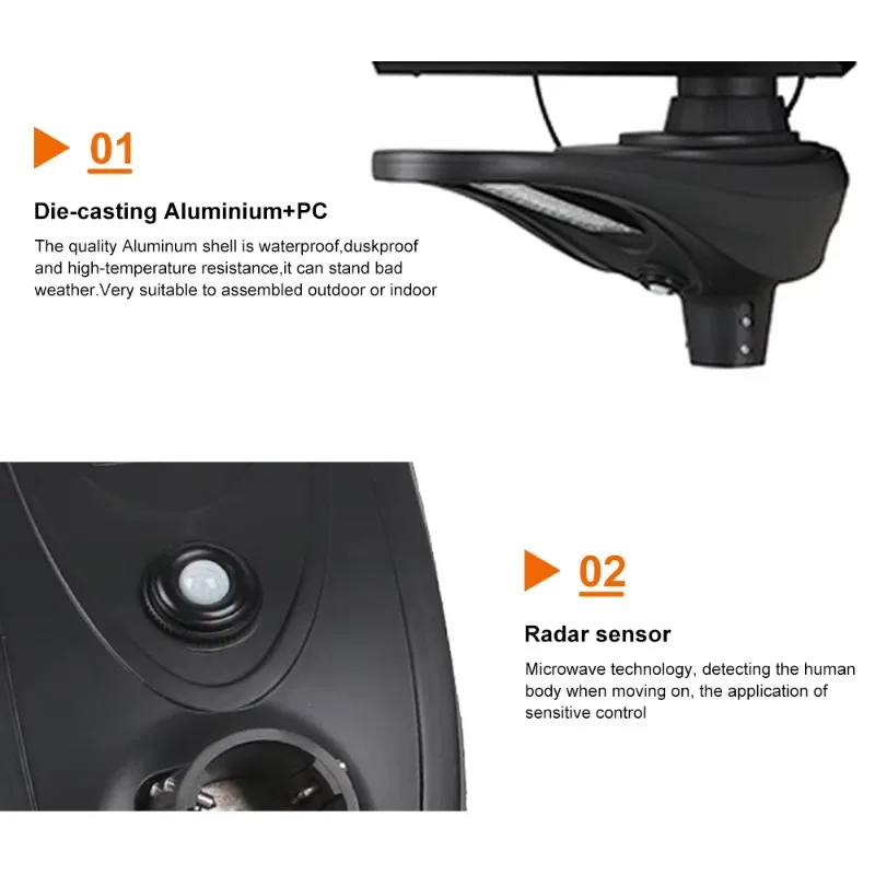 المبيعات 100 واط 200 واط 300 واط ضوء الشارع الشمسي مجموعة كاملة ضوء الشارع الشمسي بطارية ليثيوم LiFePo4 الخارجية تحت الطاقة الشمسية P