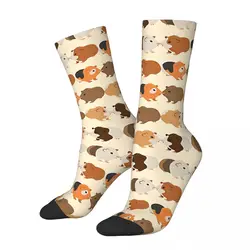 Happy Men's Socks Breeds Vintage Guinea Pig Hip Hop Crazy Crew Sock Gift Pattern Printed