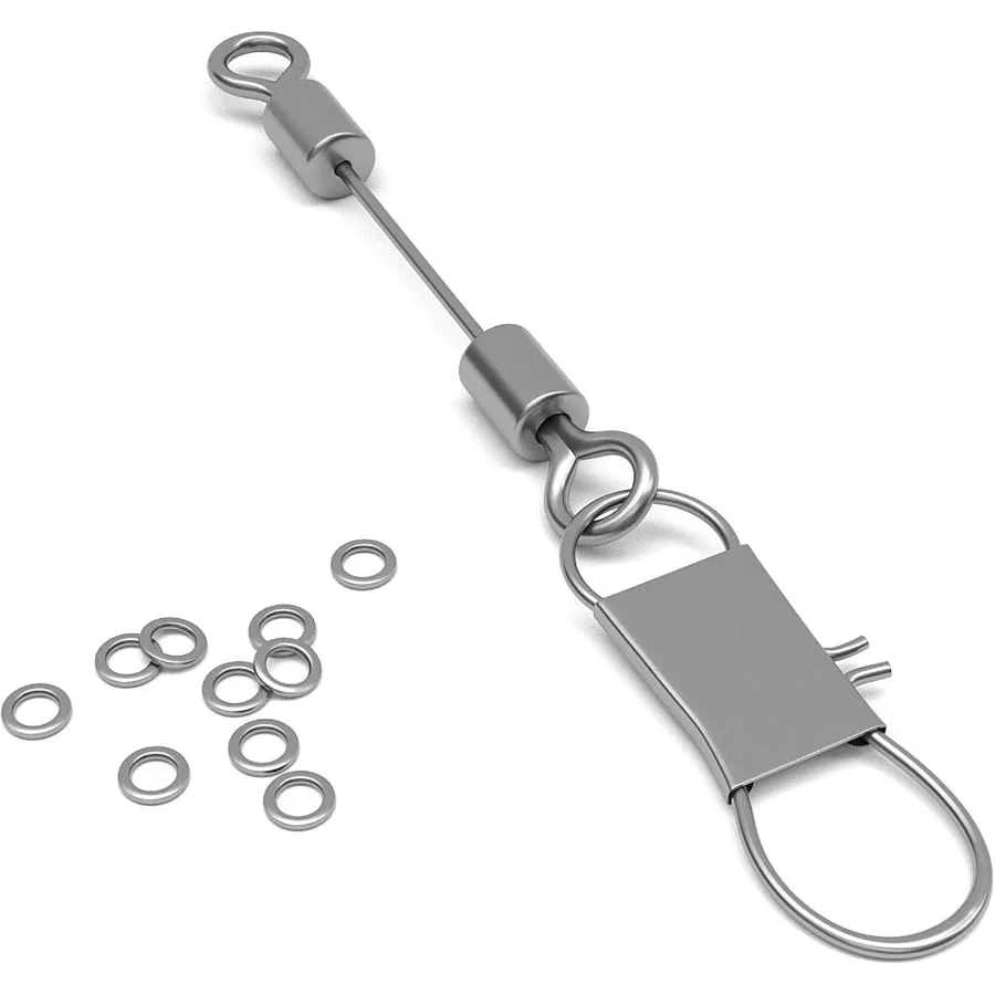 SF حلقات اللفاع خفيفة الوزن خط سمك السلمون المرقط قادة اللفاع موصلات صغيرة معالجة 2 مللي متر 25 2.5 مللي متر 40 #1