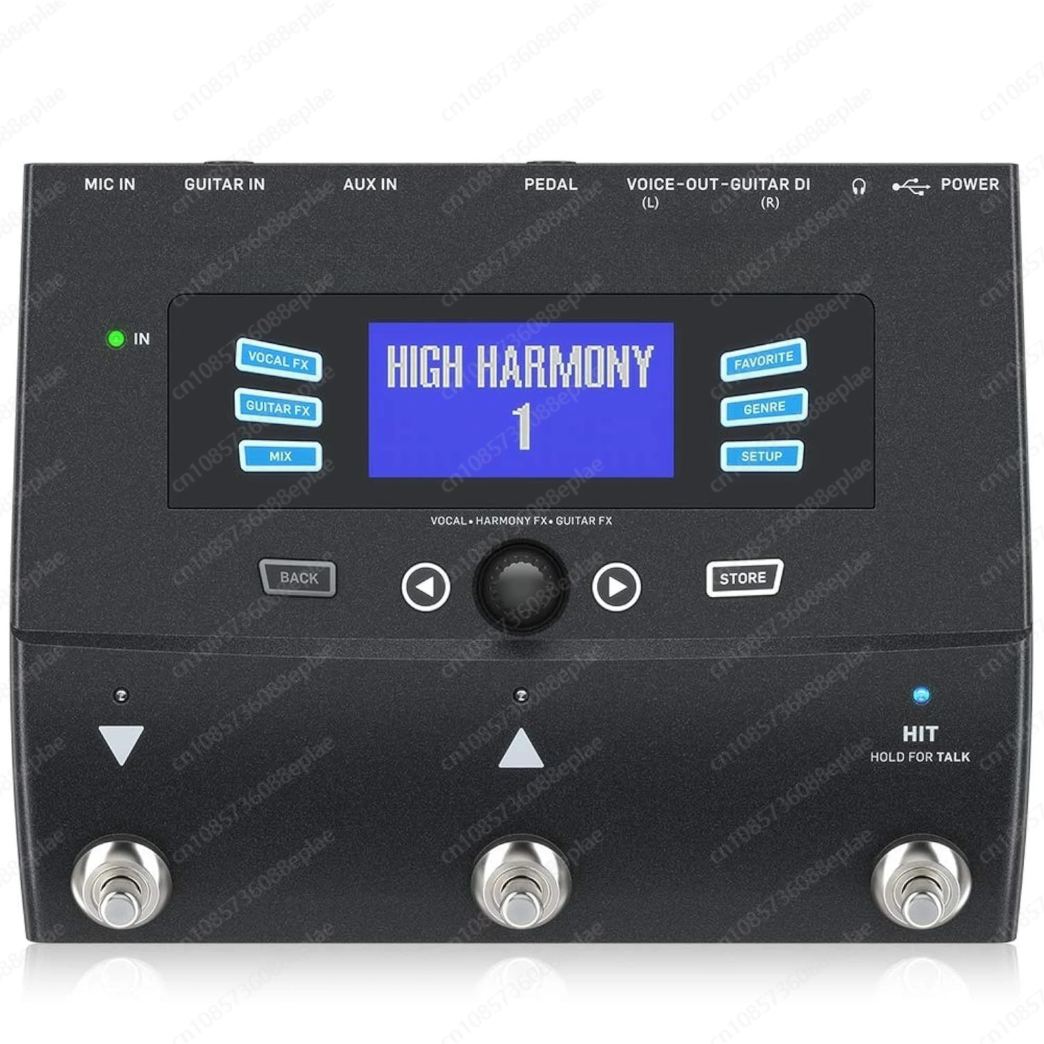 

TC Helicon Play Акустическая 3-кнопочная коробка для вокальных и акустических гитарных эффектов с BodyRez и петлей для вокальных выступлений