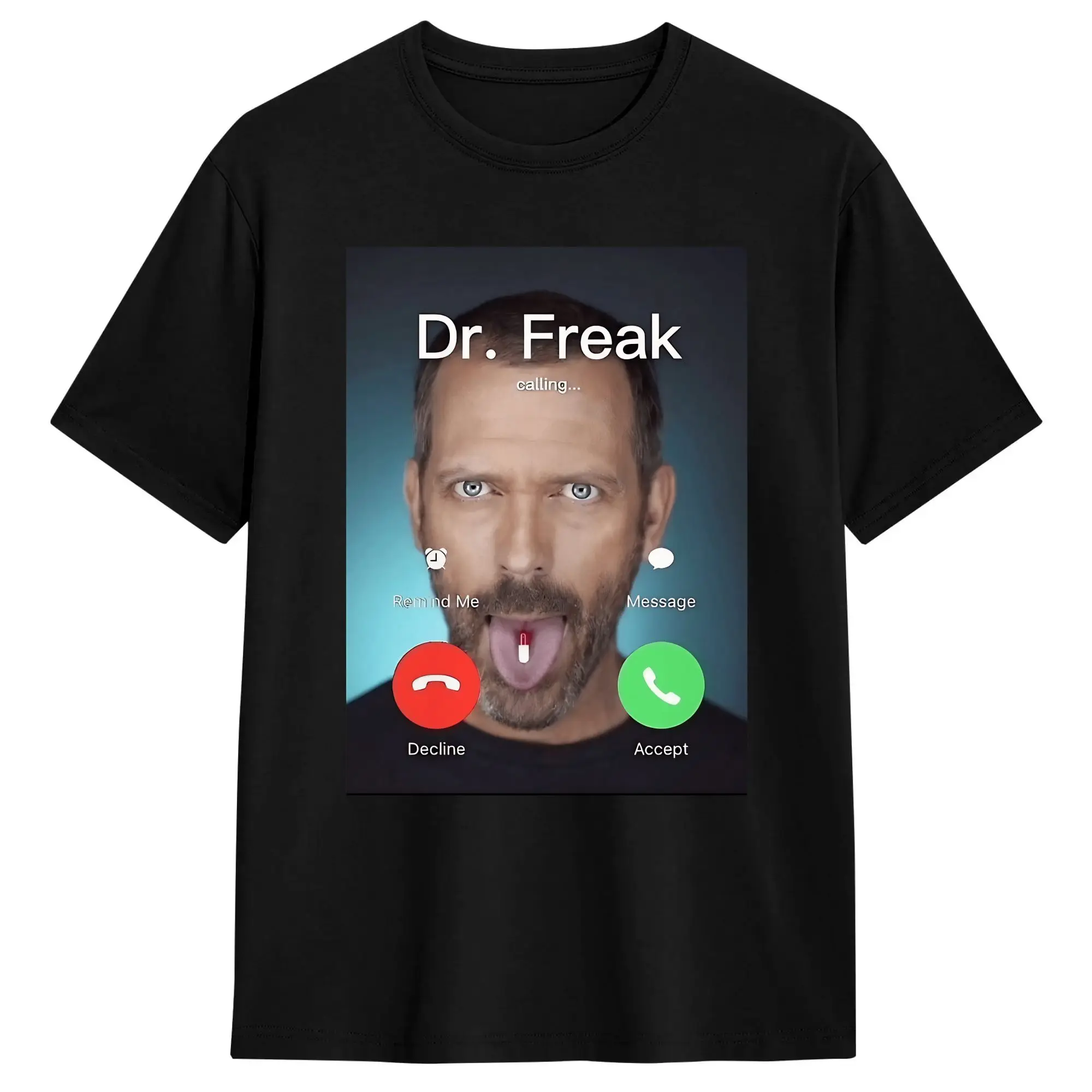 Streetwear T Shirt Summer Dr Gregory House MD Hip Hop T-Shirts  100 Cotton Tee Shirt for Mens Y2K Casual Loose Short Sleeve