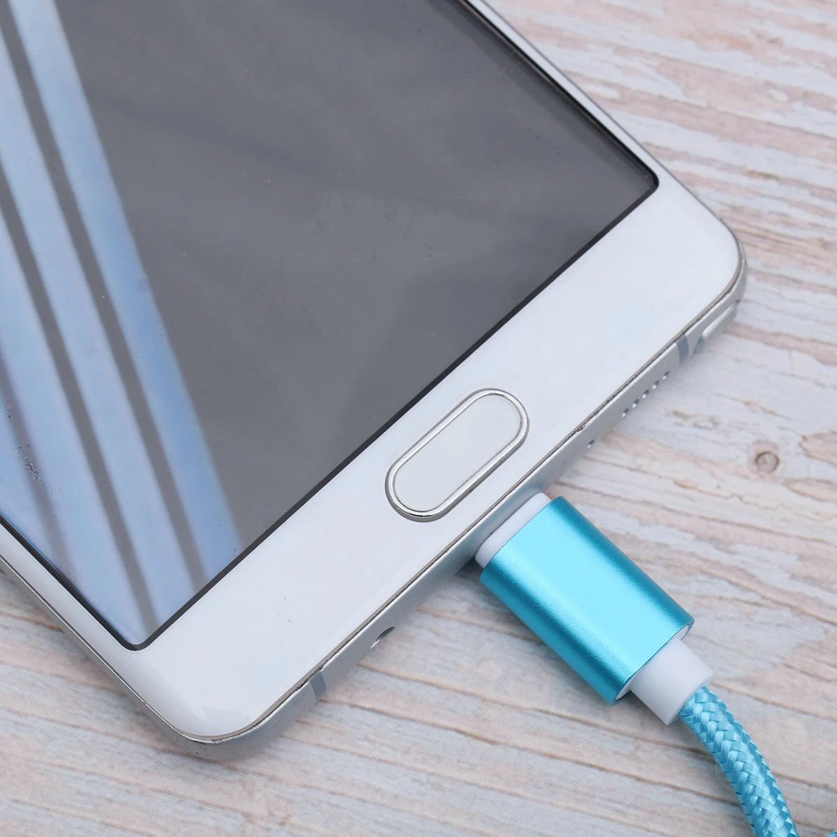 

5 pcs 1.5M Usb Type C Charging Cables Fast Replacement Power Cord Nylon Braided Tangle-Free Durable For Phone Car Home