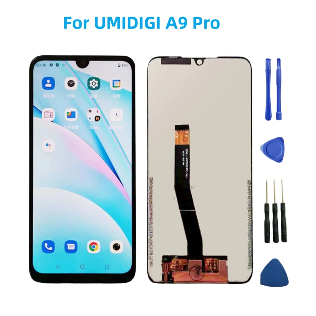 New LCD Display for UMIDIGI A9 Pro Cell Phone Screen Assembly Digitizer Factory Wholesale Display