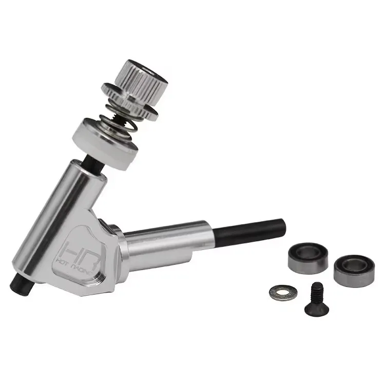 Hot Racing Aluminum Steering Post with Adjustable Smooth Slipper Steering for Kyosho 1/8 Radio Controlled NSR500 Motorcycles
