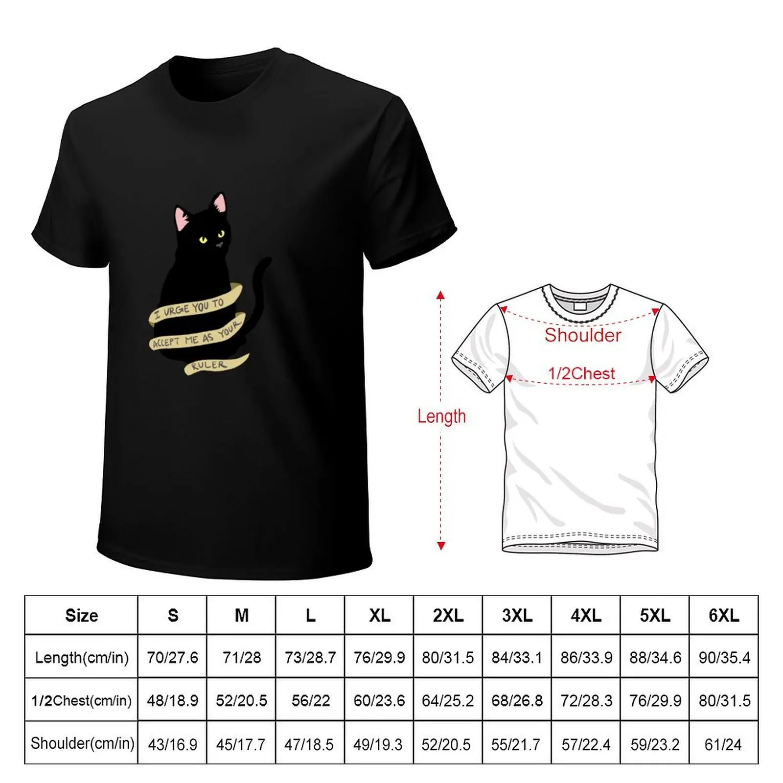 Accept Salem As Your Ruler T-Shirt t shirts for man slim fit T-Shirt