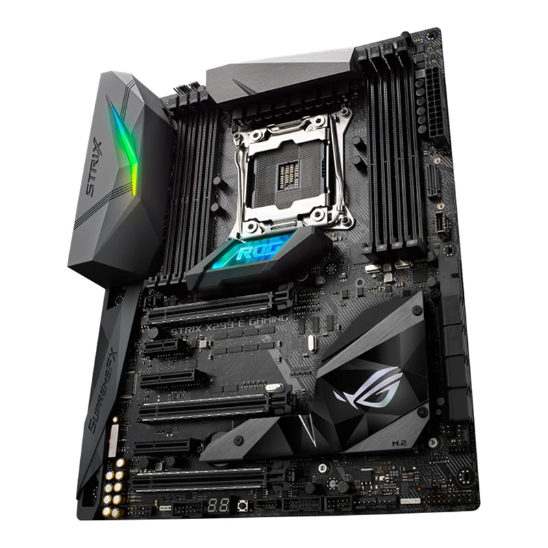 For ROG STRIX X299-E Gaming Motherboards LGA 2066 DDR4 ATX For Intel X299 Overclocking Desktop Mainboard SATA III USB3.0