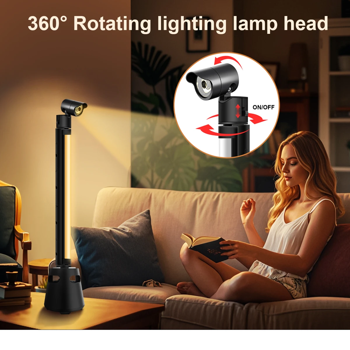 Bluetooth Sound Atmosphere Light E-sports Rhythm Desktop Light Intelligent Music Atmosphere Light With Rotatable Lamp Head