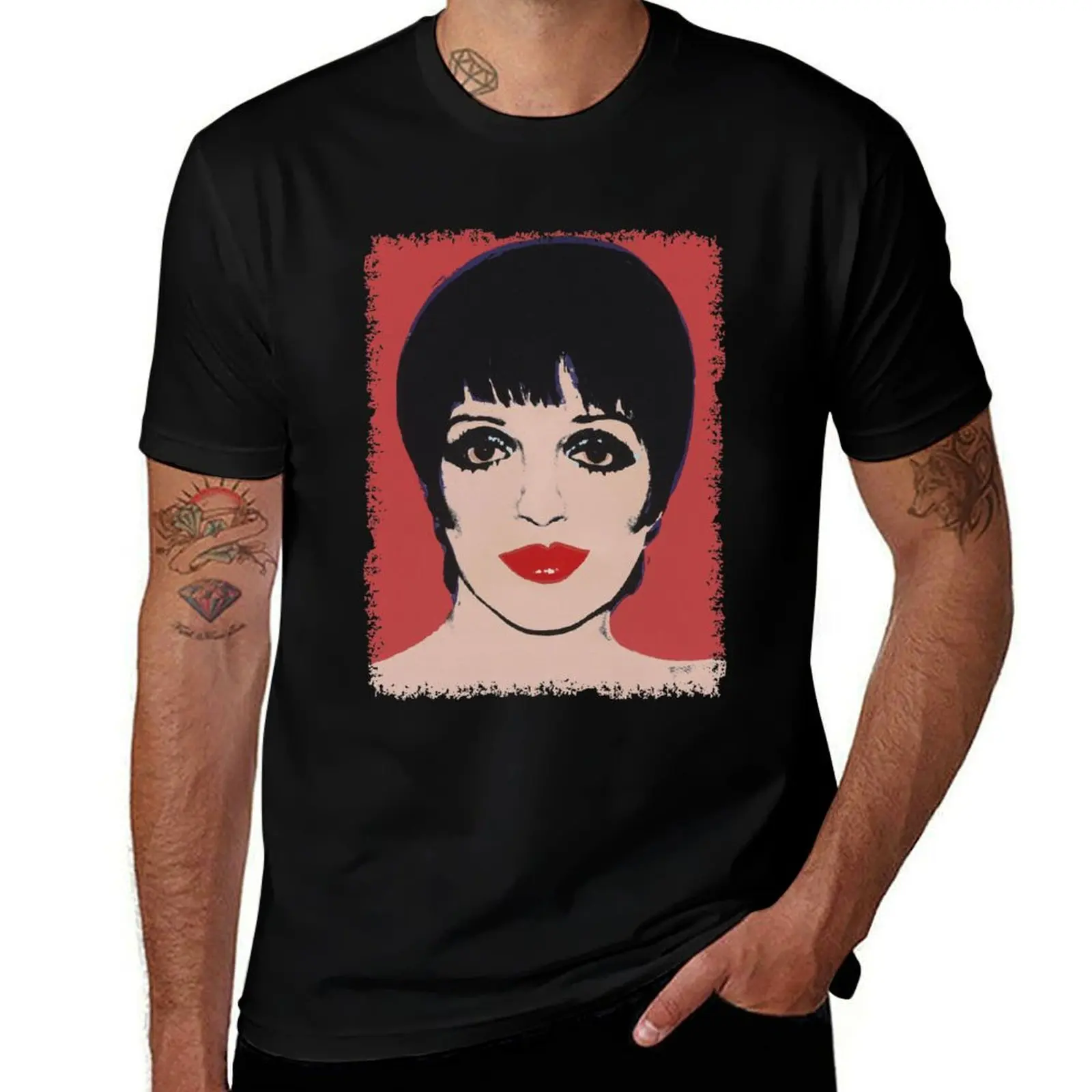 

Liza Minnelli Portrail T-Shirt Comfort Stretch Tee Shirt