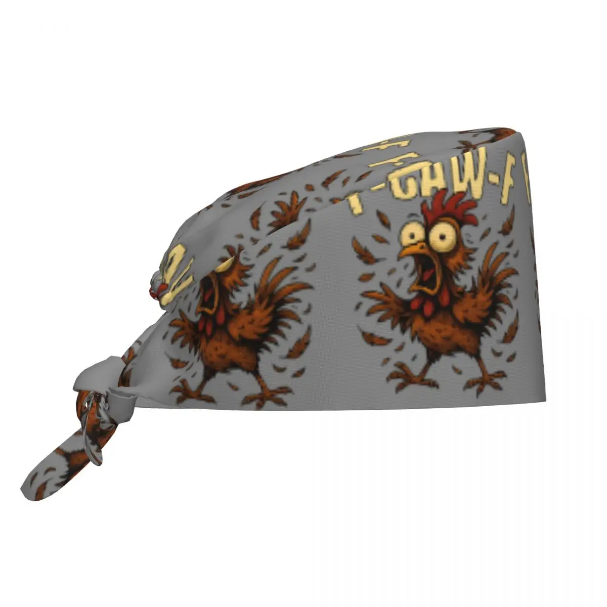 

Шапки для кормления F Caw F Chicken Рабочие шапки для женщин и мужчин Стильная рабочая шапка с завязками на спине Удобная медицинская кепка