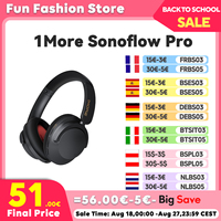 1More Sonoflow Pro Wireless Noise Cancelling Headphone Bluetooth Headset 1MORE HQ51