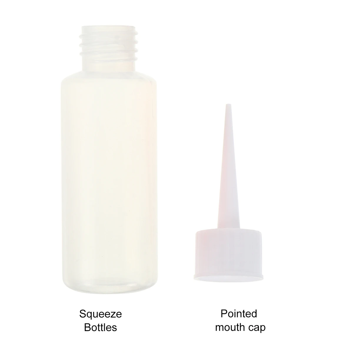 

Clear Extruded Oil Bottle PE Material Squeezing Bottles Trimmable Caulking Tool Epoxy Grouting Tile Latex Repair Home