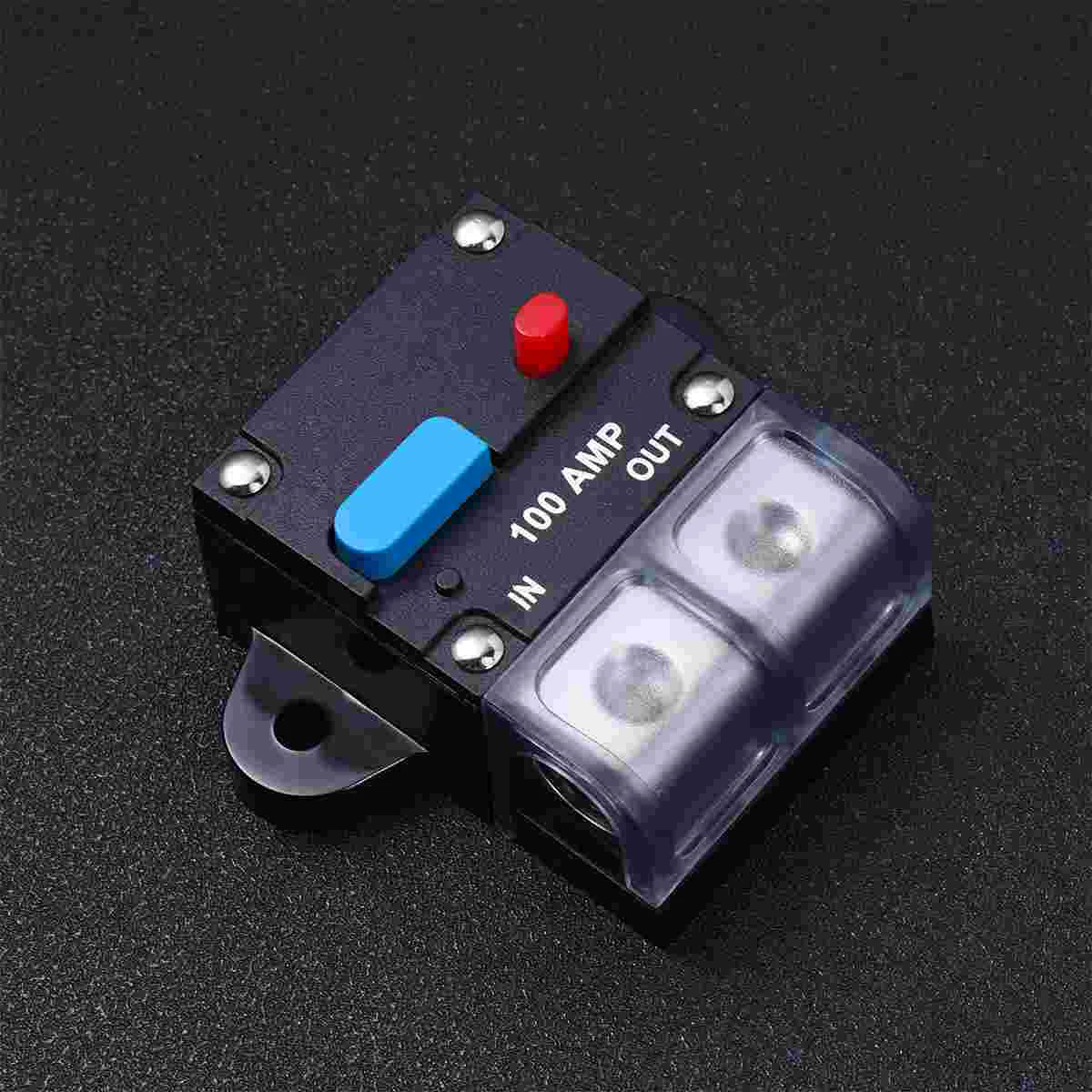 

100 A High Amp Circuit Breaker for Auto Manual Reset Power Supply Resettable Car Self-recovery