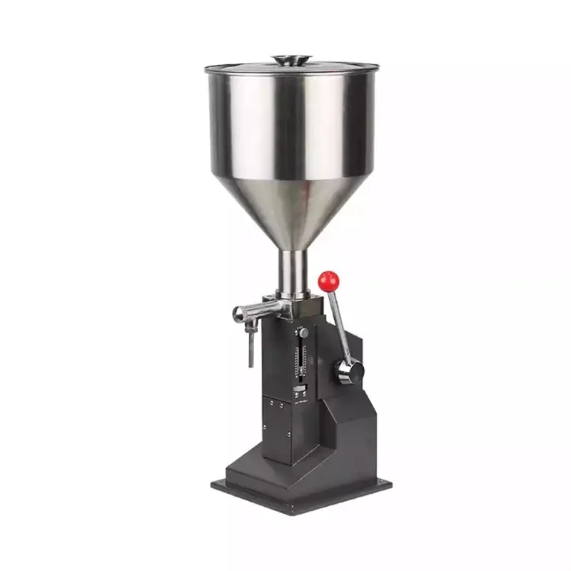 A03 Pro Hand Operated Filling Machine Manual Cosmetic Paste Sausage Cream Liquid Filling Supply