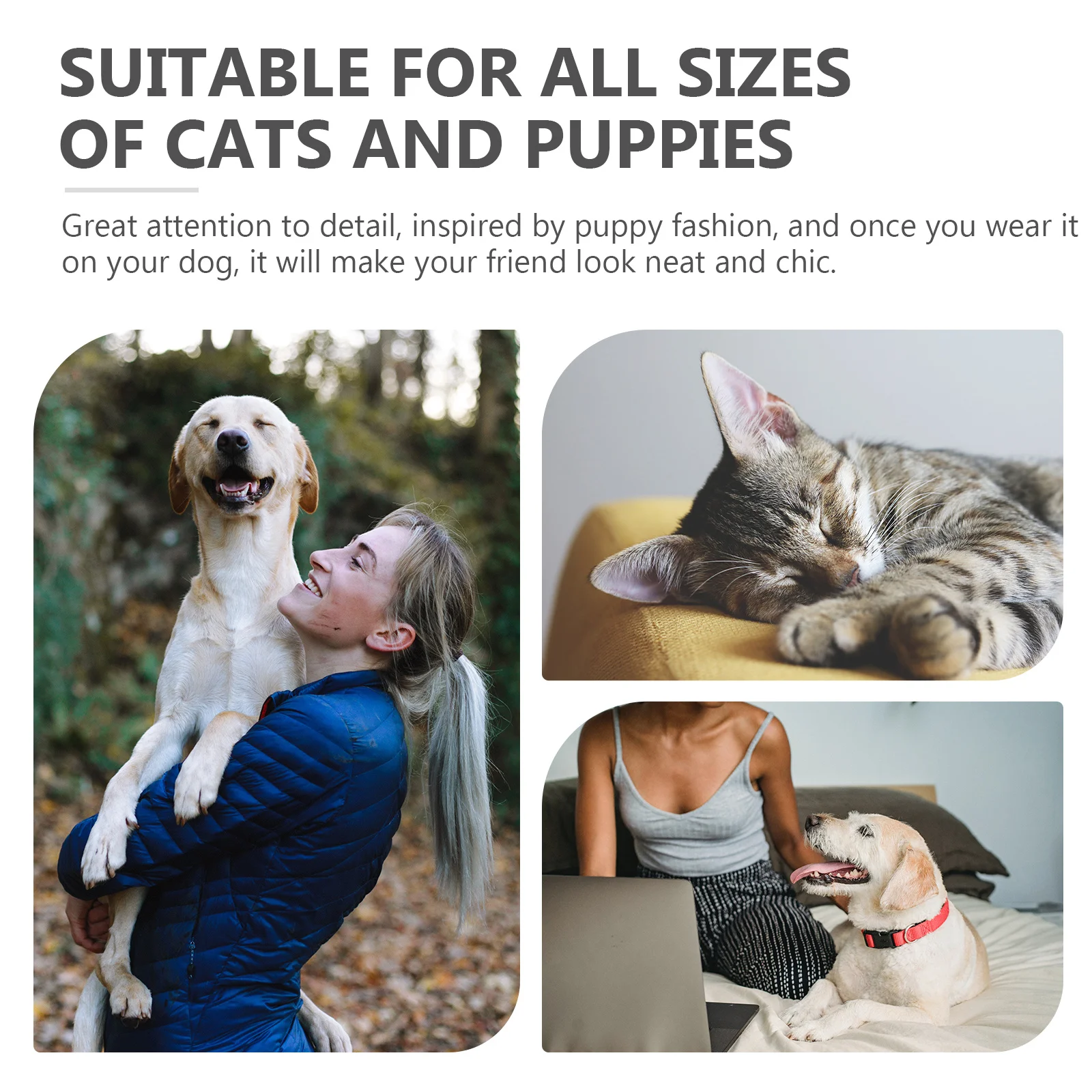 

Warm Pet Scarf Christmas Santa Clause Design Comfortable Cat Dog Costume Breathable Knit Decorative Holiday Cat Christmas Scarf