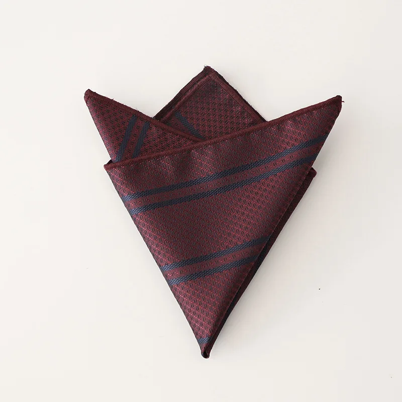 Retro Coffee Beige Orange Pocket Square for Men, Stylish Accessory