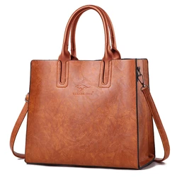 Borse e borsette per donna moda donna Pu Leather Top Handle Satchel borse a tracolla per donna borse a tracolla in pelle Pu