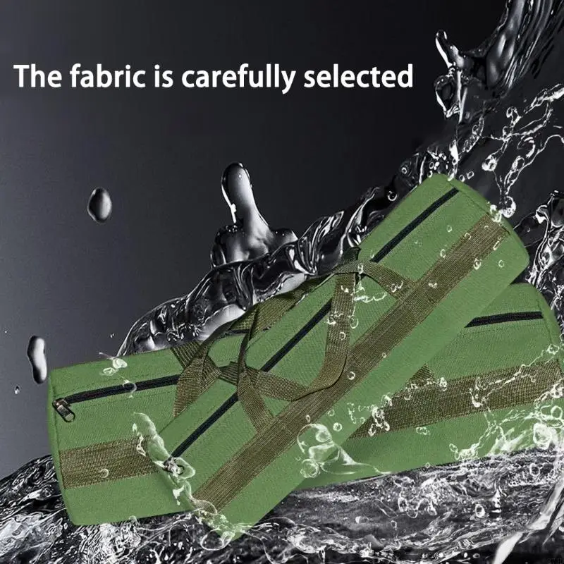 حقيبة يد للتخزين في الهواء الطلق متعددة الوظائف حقيبة أدوات السيارة المحمولة حقيبة أدوات الصيد حقيبة التخييم أداة الشواء منظمة #6