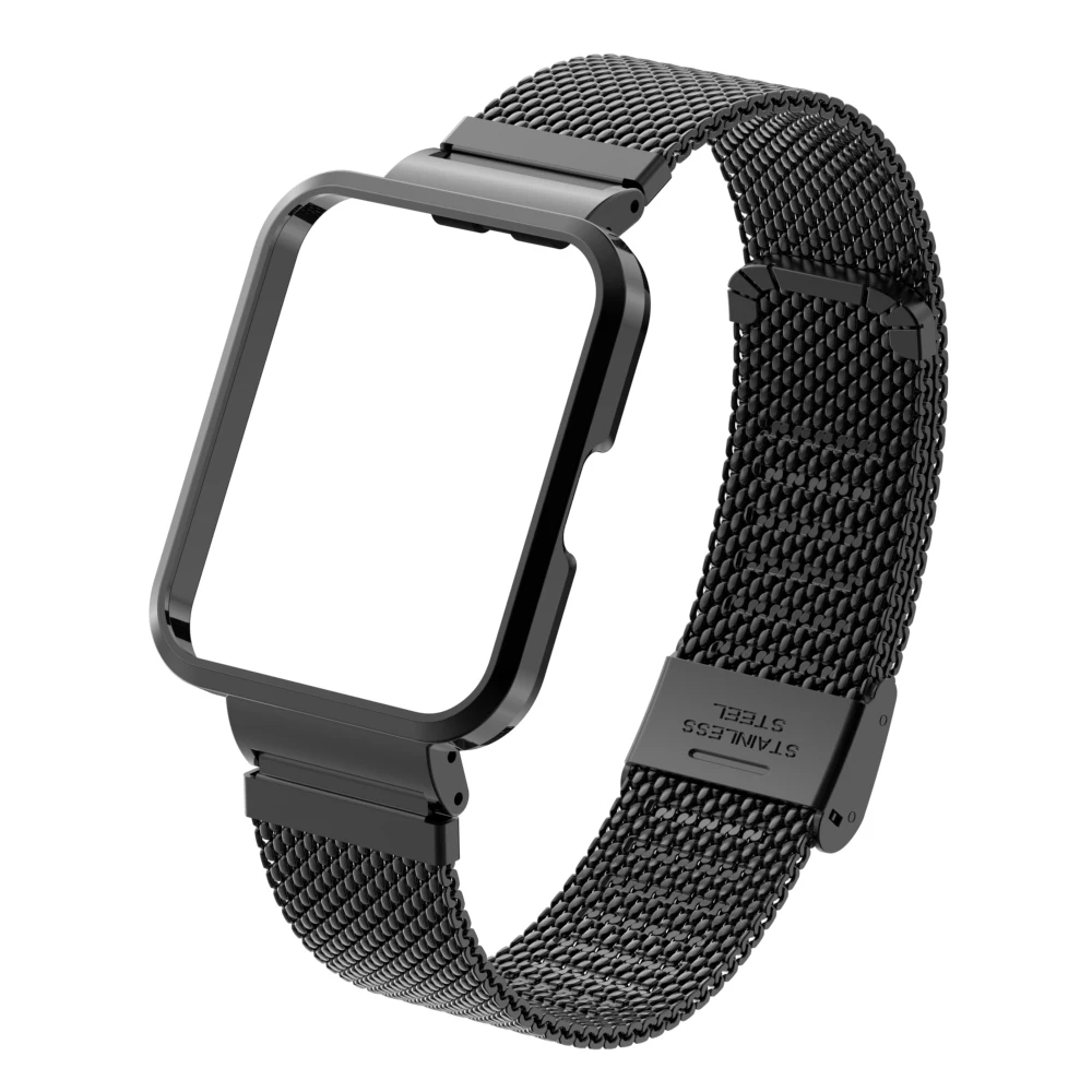 SinHGeY-Correa de Metal para reloj Redmi 2 Lite, pulsera de repuesto de malla de acero inoxidable